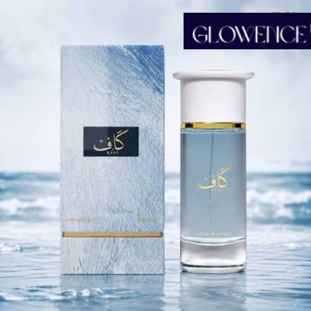 Ahmed Al Maghribi Kaaf unisex perfume box and bottle