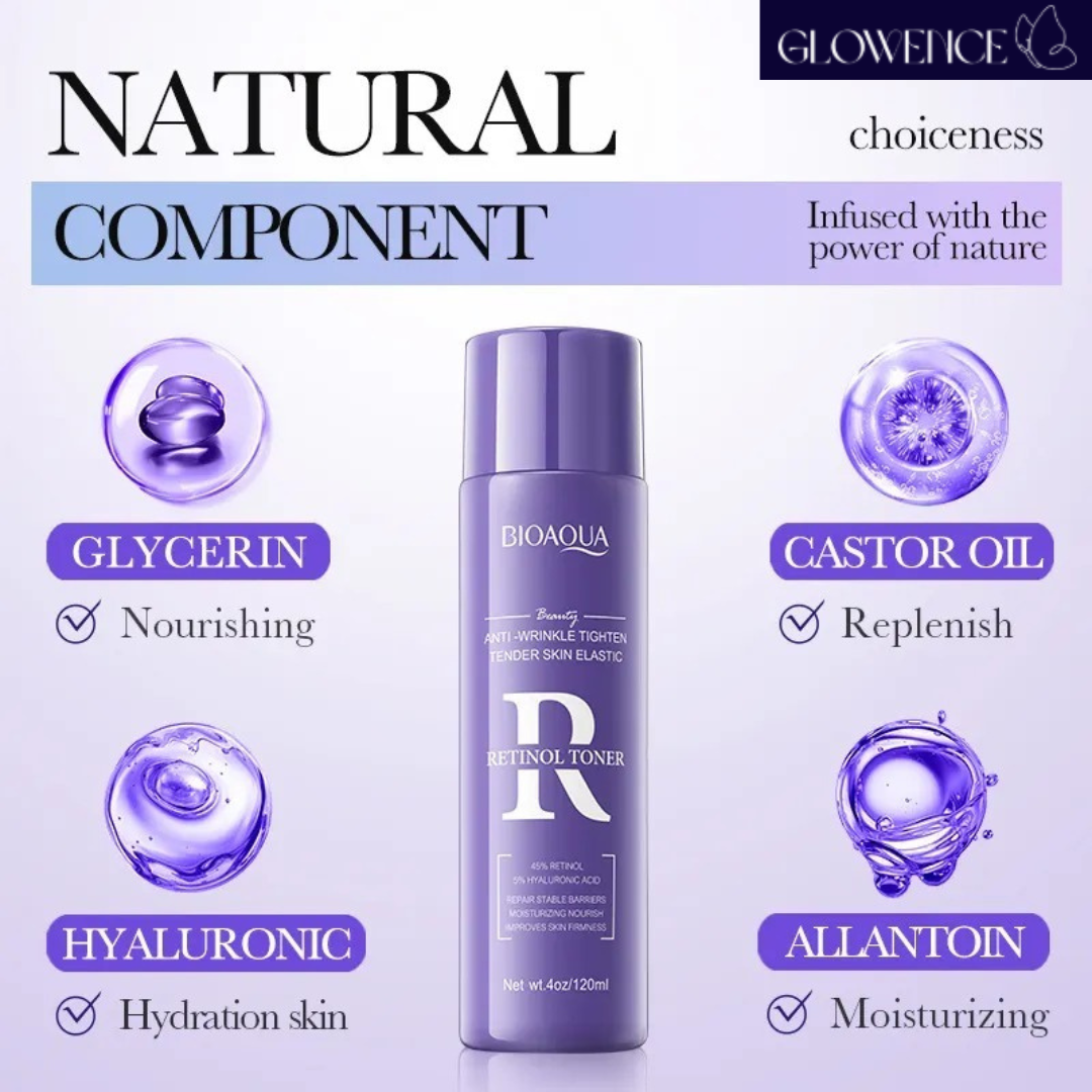 BIOAQUA Retinol Anti-Wrinkle Facial Toner 120ml