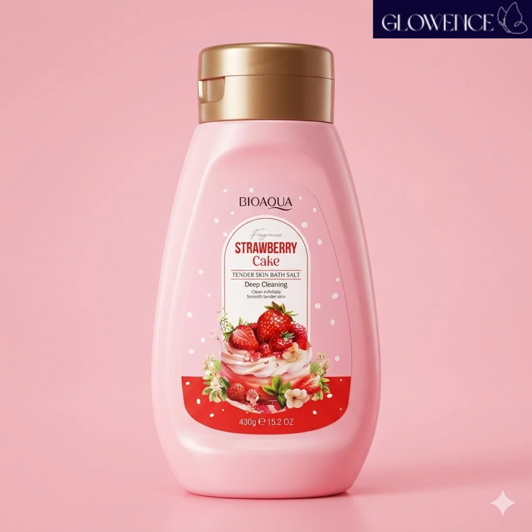 BIOAQUA Strawberry Bath Salt Body Scrub