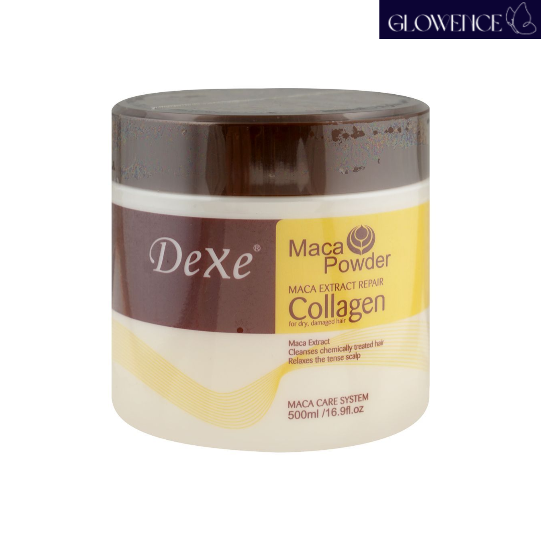 Dexe Maca Powder Repair Collagen Hair Mask 500ml