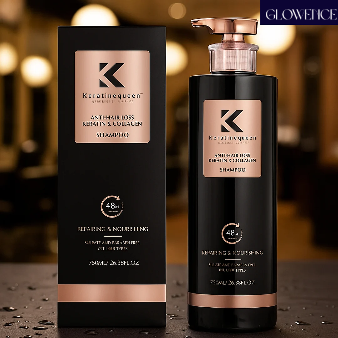 Keratine Queen Anti Hair Loss Keratin and Collagen Shampoo 750ml