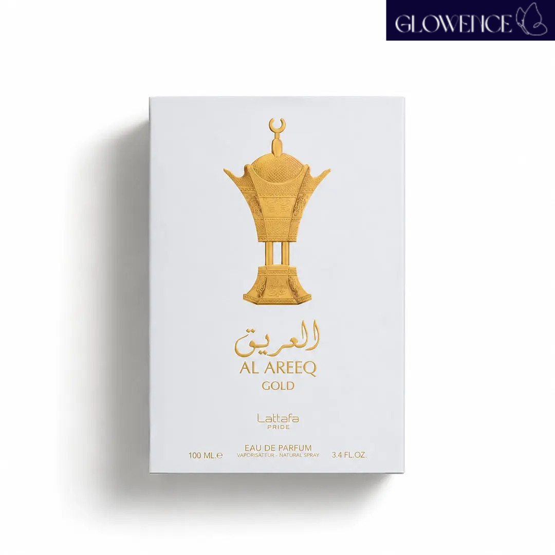 Lattafa Al Areeq Gold leather perfume for women and men