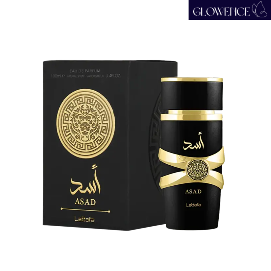 Lattafa Asad EDP 100ml box and bottle
