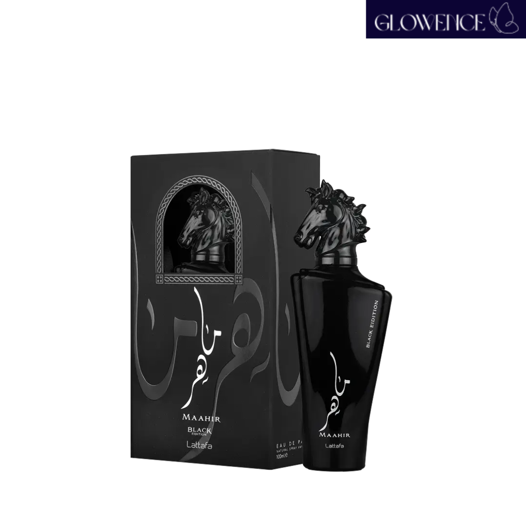 Lattafa Maahir Black Edition amber spicy perfume