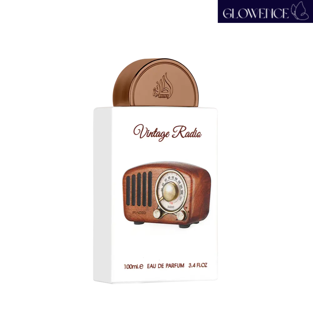 Lattafa Vintage Radio 100ml Eau de Parfum bottle