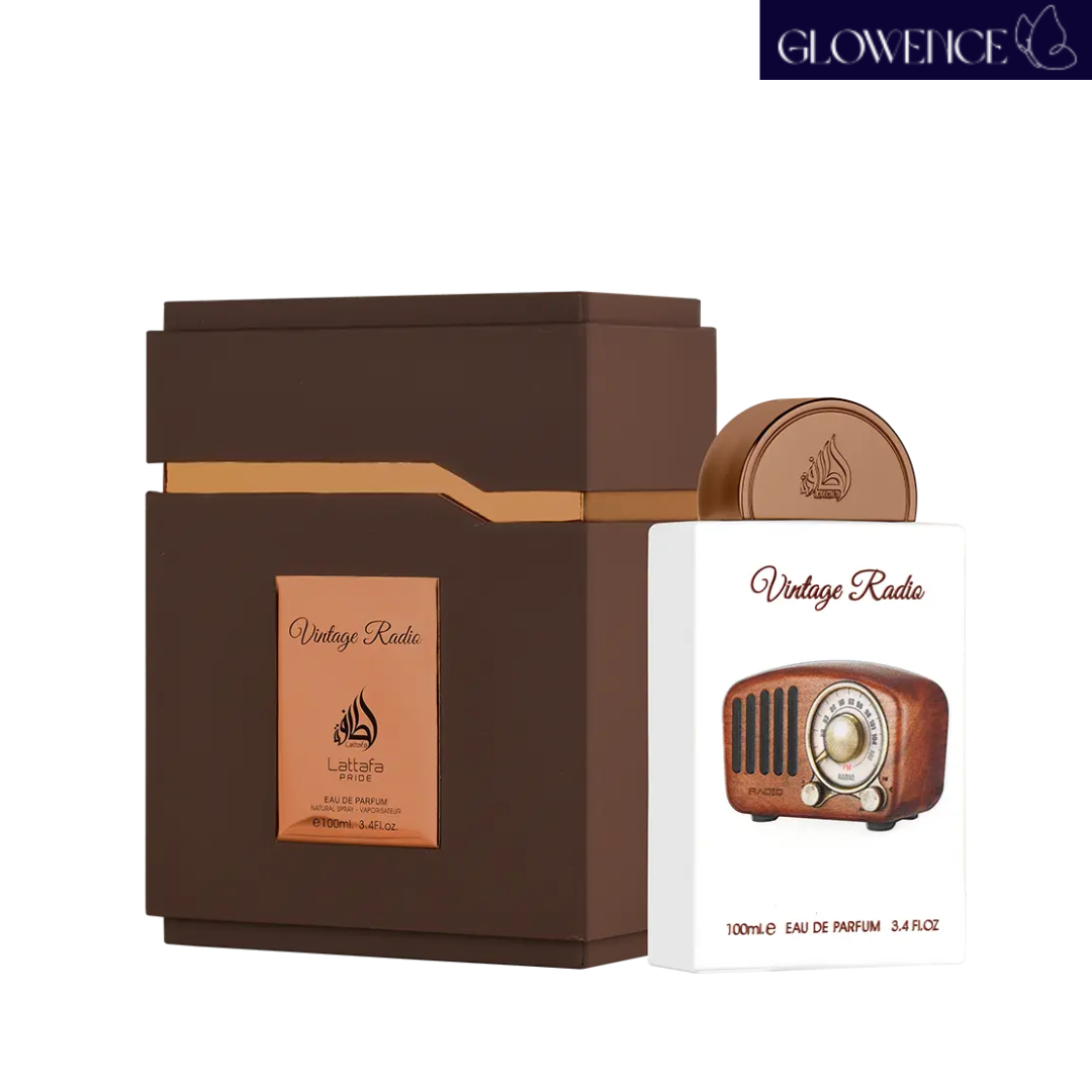 Lattafa Vintage Radio Oriental Woody perfume for women and men