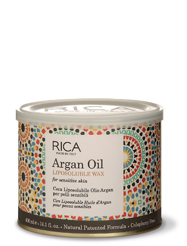 RICA Argan Oil Sensitive Skin Liposoluble Wax 400ml