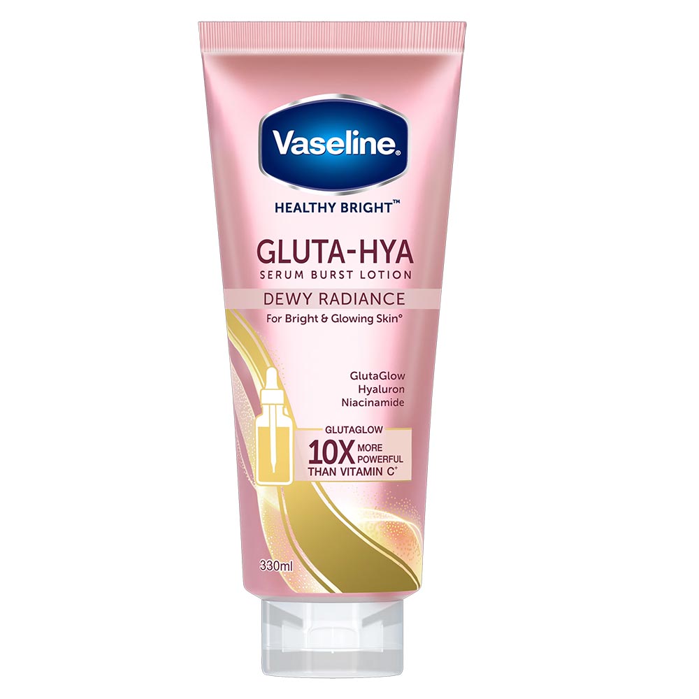 Vaseline Healthy Bright Gluta-Hya Serum Burst Lotion – Dewy Radiance (200ml)