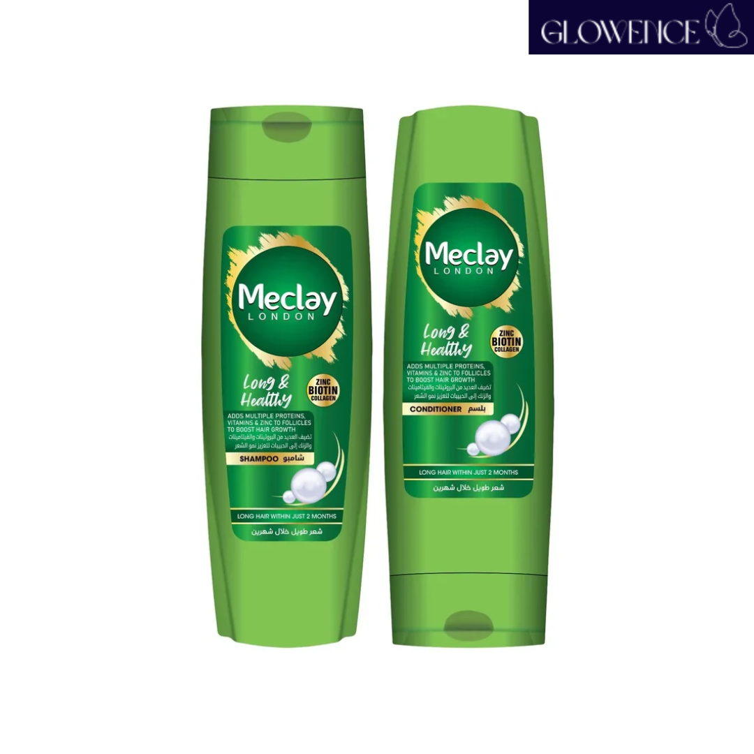 Meclay London Long & Healthy Shampoo 185ml with Conditioner