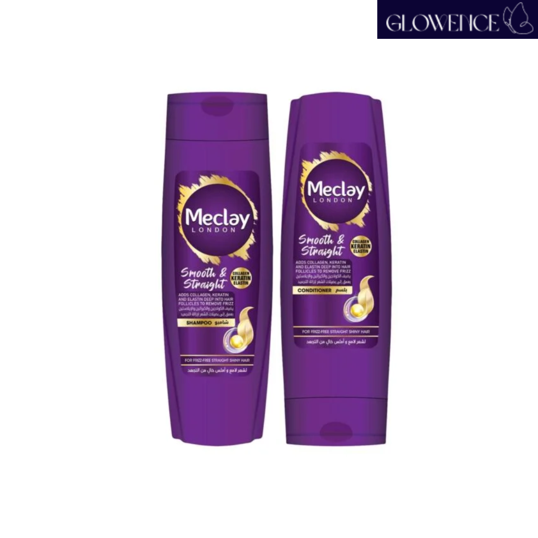 Meclay London Smooth & Straight Shampoo 185ml