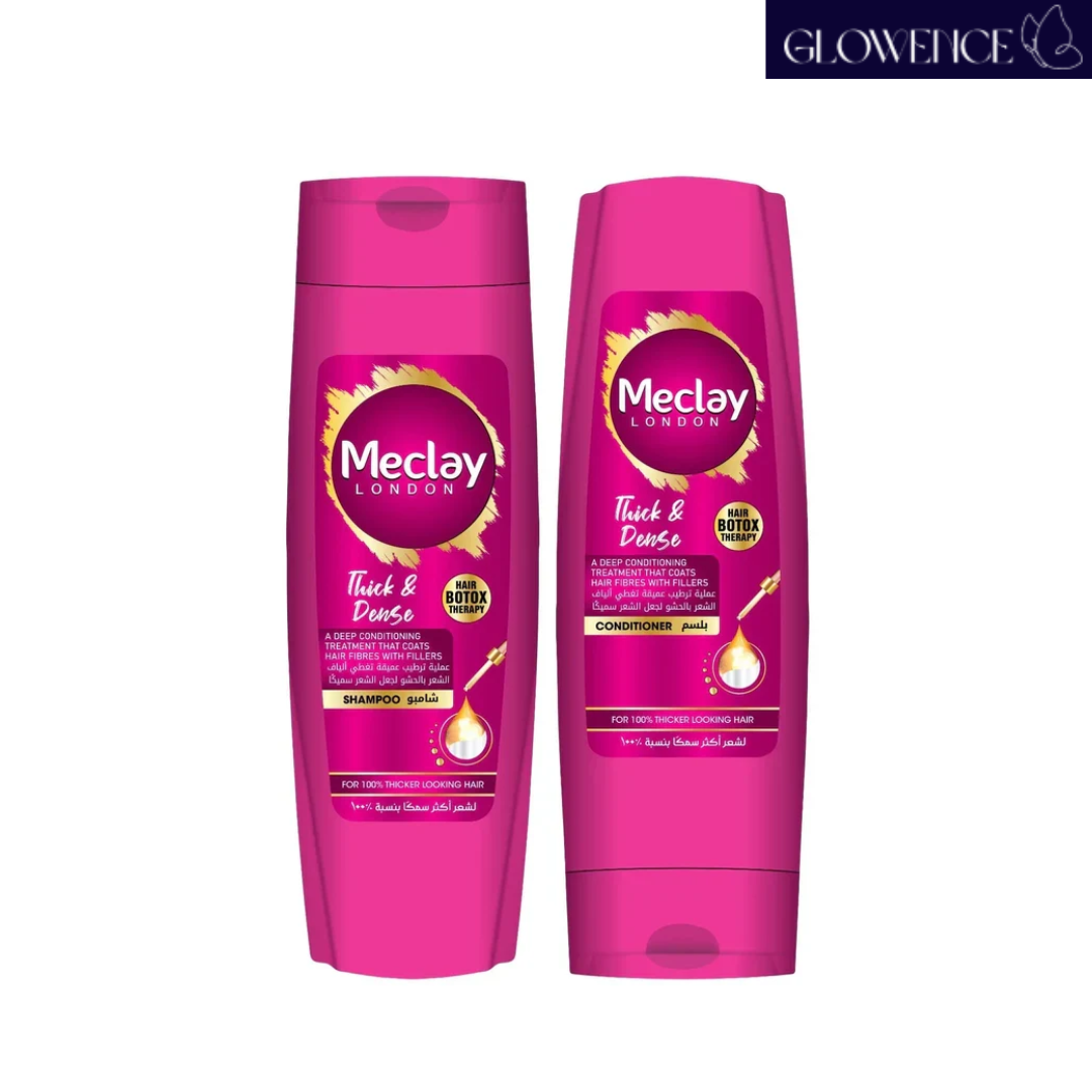 Meclay London Thick & Dense Shampoo 185ml with Conditioner